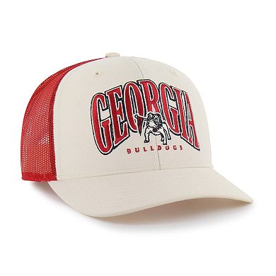 Men's '47 Natural Georgia Bulldogs Drawbridge Trucker Adjustable Hat