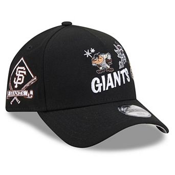 Youth New Era Black San Francisco Giants Looney Tunes A-Frame 9FORTY Adjustable Hat