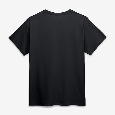 Men's Logo Athletic Black Utah Jazz Wordmark T-Shirt