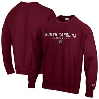 Men's Champion Garnet South Carolina Gamecocks Relentless Reverse Weave Sweatshirt