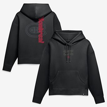 Women's Fanatics Montreal Canadiens Blackout Hoodie