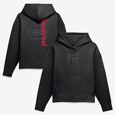 Women's Fanatics Montreal Canadiens Blackout Hoodie