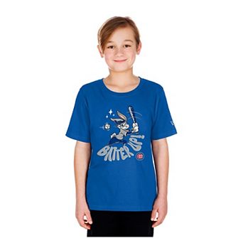 Youth New Era Royal Chicago Cubs Looney Tunes T-Shirt