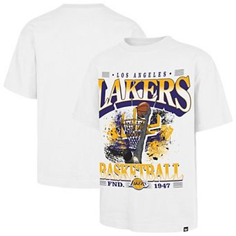 Men's '47 White Los Angeles Lakers Regional Foundation T-Shirt