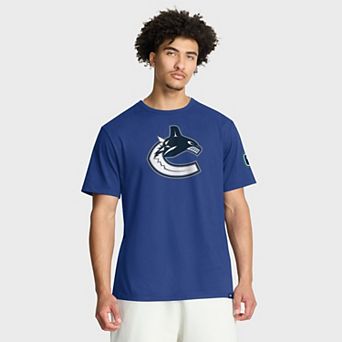 Men's Fanatics Blue Vancouver Canucks Hat Trick Legacy T-Shirt