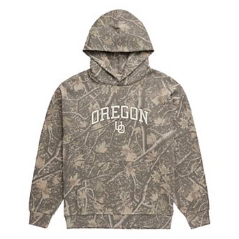 Men's Uscape Apparel Camo Oregon Ducks Back Bay Fleece Hoodie