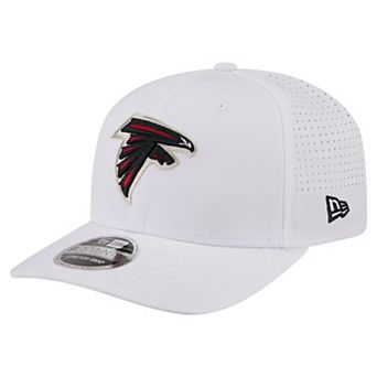 Men's New Era White Atlanta Falcons Name Plate 9SEVENTY Adjustable Hat