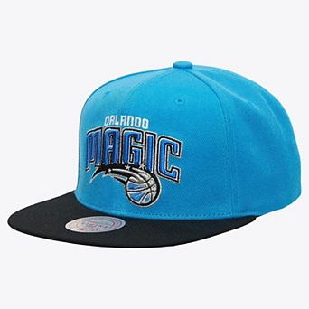 Men's Mitchell & Ness Blue/Black Orlando Magic Basic Snapback Hat