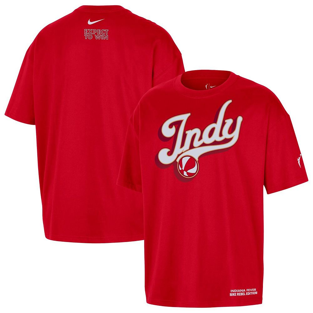 Unisex Nike Red Indiana Fever Standard Issue Rebel Edition T-Shirt