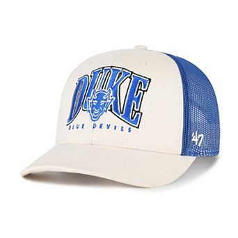Men's '47 Natural Duke Blue Devils Drawbridge Trucker Adjustable Hat