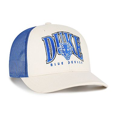 Men's '47 Natural Duke Blue Devils Drawbridge Trucker Adjustable Hat