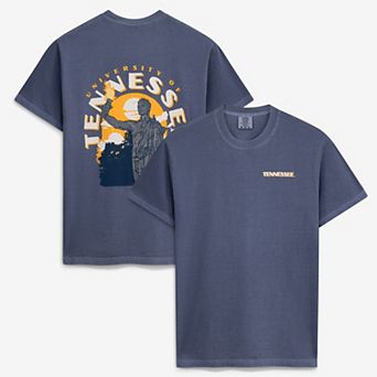 Men's Navy Tennessee Volunteers Comfort Colors Team Statue T-Shirt