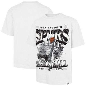 Men's '47 White San Antonio Spurs Regional Foundation T-Shirt