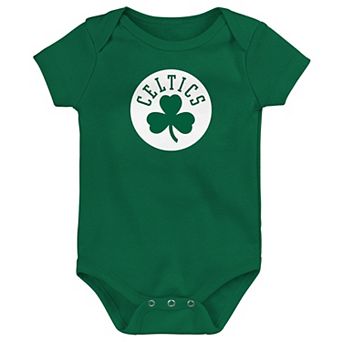 Newborn Outerstuff Kelly Green Boston Celtics Primary Logo Creeper