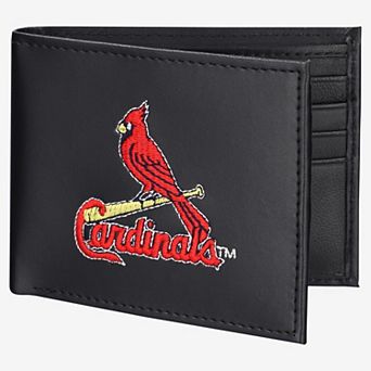 St. Louis Cardinals Synthetic Leather Embroidered Bifold Wallet