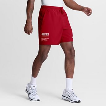 Men's Nike Scarlet San Francisco 49ers Form Dri-FIT Shorts