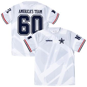 Men's Gray Dallas Cowboys America's Team Fashion Soccer Top