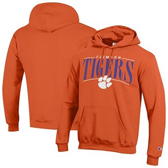 Men's Champion Orange Clemson Tigers Team Pride Powerblend Hoodie