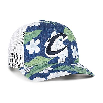Men's '47 Navy Cleveland Cavaliers Beach Side Trucker Adjustable Hat