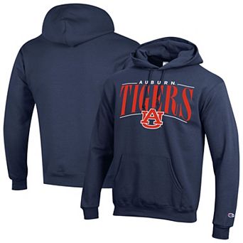 Men's Champion Navy Auburn Tigers Team Pride Powerblend Hoodie