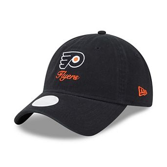 Women's New Era Black Philadelphia Flyers Preppy Team 9TWENTY Adjustable Hat