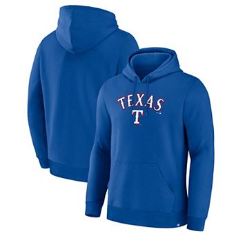 Men's Fanatics Royal Texas Rangers Lock-Up Legacy Hoodie