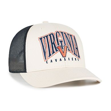 Men's '47 Natural Virginia Cavaliers Drawbridge Trucker Adjustable Hat