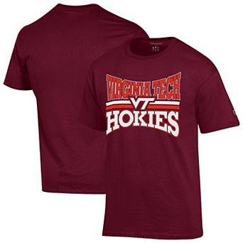 Men's Champion Maroon Virginia Tech Hokies Team Zoom T-Shirt