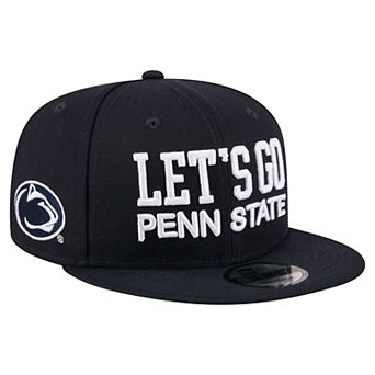 Men's New Era Navy Penn State Nittany Lions Go Team 9FIFTY Snapback Hat