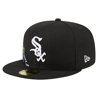 Men's New Era Black Chicago White Sox Run Mascot 59FIFTY Fitted Hat