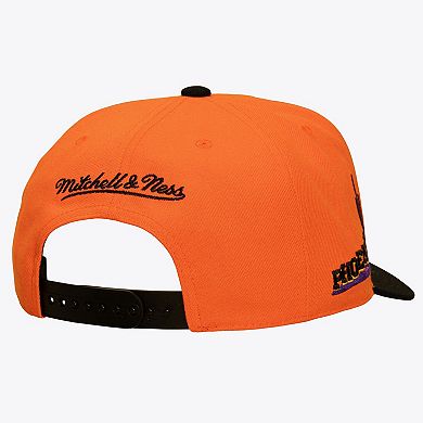 Men's Mitchell & Ness Orange/Black Phoenix Suns In the City Pro Pinch Snapback Hat