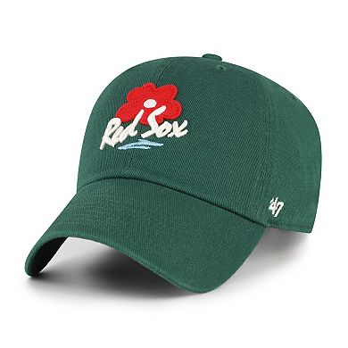 Unisex '47 Green Boston Red Sox Flora Gallery Clean Up Adjustable Hat