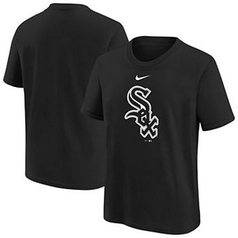 Youth Nike Black Chicago White Sox Large Logo T-Shirt