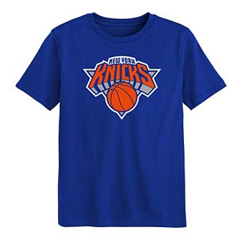 Preschool Outerstuff Blue New York Knicks Primary Logo T-Shirt