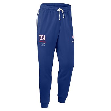 Men's Nike Royal New York Giants Sideline Standard Issue Dri-FIT Taper Pants