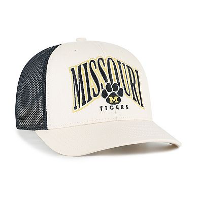 Men's '47 Natural Missouri Tigers Drawbridge Trucker Adjustable Hat