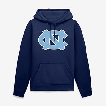 Men's Logo Athletic Navy North Carolina Tar Heels Sunset Hoodie