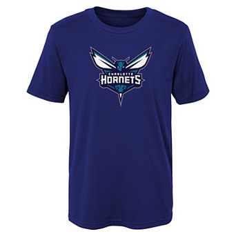 Preschool Outerstuff Purple Charlotte Hornets Primary Logo T-Shirt