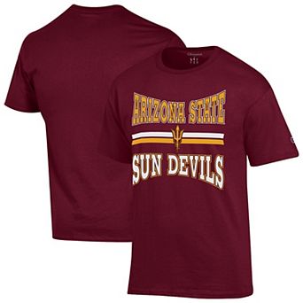 Men's Champion Maroon Arizona State Sun Devils Team Zoom T-Shirt