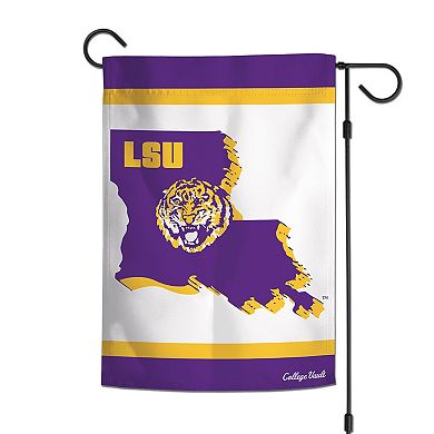 WinCraft LSU Tigers 12'' x 18'' Double-Sided College Vault Garden Flag