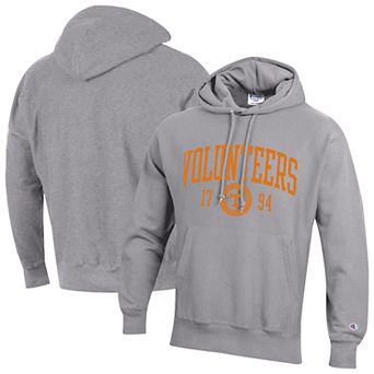 Men's Champion Gray Tennessee Volunteers Established Reverse Weave Hoodie