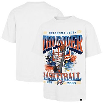 Men's '47 White Oklahoma City Thunder Regional Foundation T-Shirt