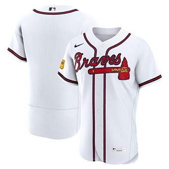 Men's Nike White Atlanta Braves Home Authentic Jersey