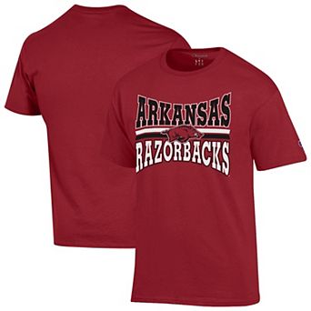 Men's Champion Cardinal Arkansas Razorbacks Team Zoom T-Shirt