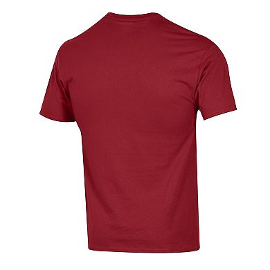 Men's Champion Cardinal Arkansas Razorbacks Team Zoom T-Shirt
