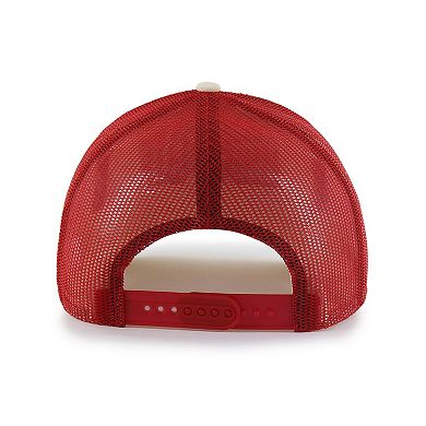 Men's '47 Natural Ohio State Buckeyes Drawbridge Trucker Adjustable Hat