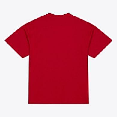Men's Mitchell & Ness Red Houston Rockets Head Coach T-Shirt