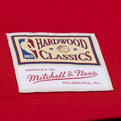 Men's Mitchell & Ness Red Houston Rockets Head Coach T-Shirt