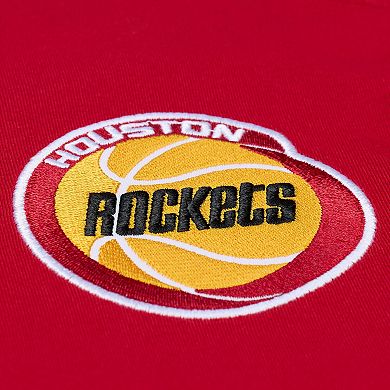Men's Mitchell & Ness Red Houston Rockets Head Coach T-Shirt
