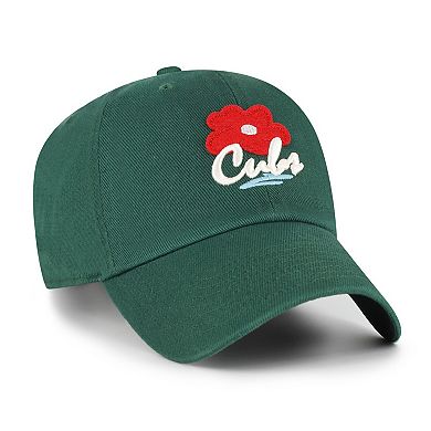 Unisex '47 Green Chicago Cubs Flora Gallery Clean Up Adjustable Hat